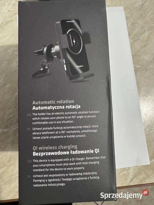 Uchwyt samochodowy z ładowarką indukcyjną Xblitz małopolskie