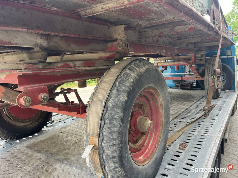 Przyczepa Wywrotka 57 t Niemcy Przyczepy rolnicze Rolnictwo Zamość