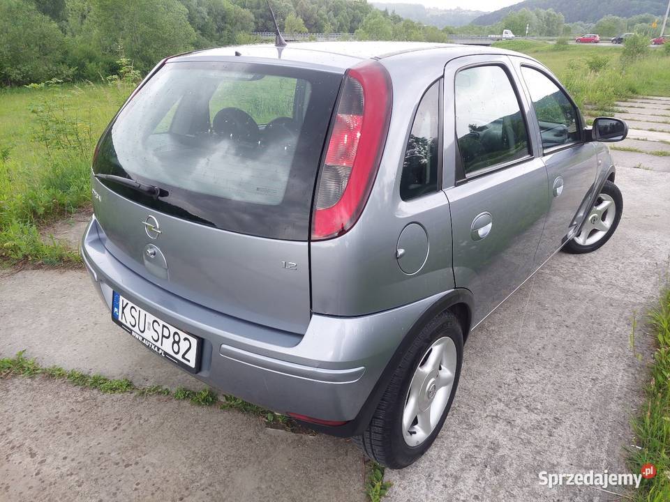 Opel Corsa C 12 16V 90 Zadbany Oszczędny Klima 75KM małopolskie Sucha Beskidzka