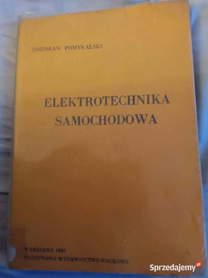 Elektrotechnika SamochodowaZdzisław Pomykalski technika, nauki techniczne śląskie Zawiercie sprzedam