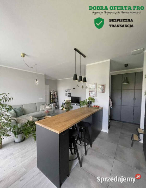 Nowoczesne 2pokojowe mieszkanie z klimatyzacją 47m2 pomorskie Gdańsk