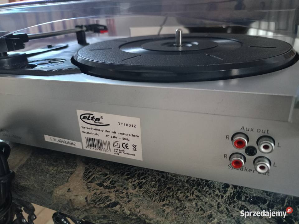 Gramofon ELTA TT1001Z z wzmacniaczem Drawski Młyn