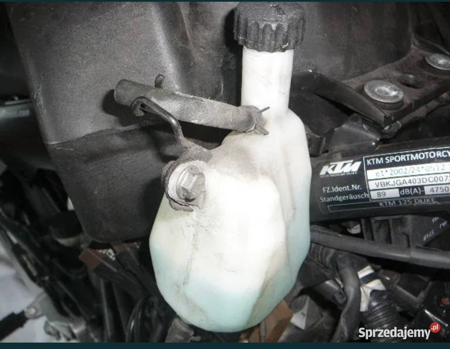 Zbiorniczek wyrównawczy płynu KTM 125 Duke 125 Ostrzeszów