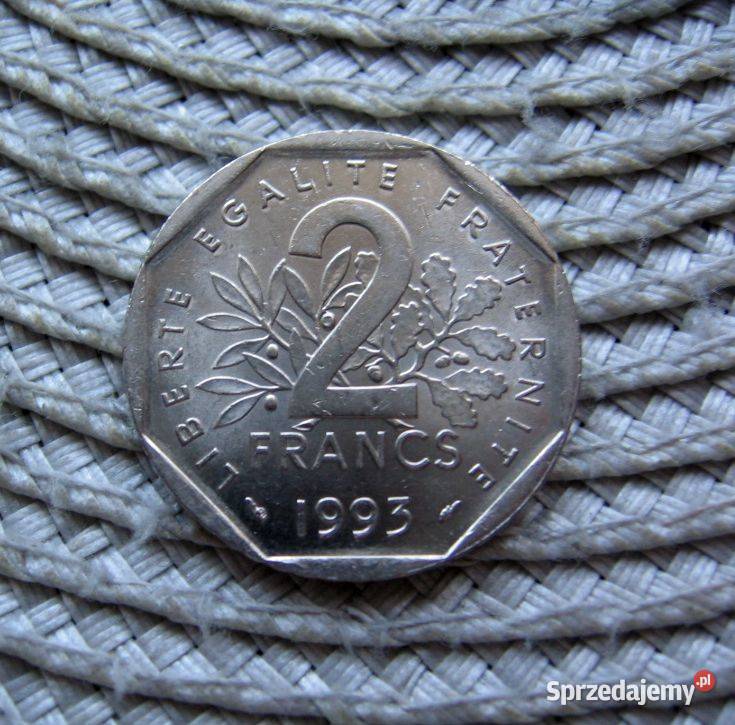 Francja 2 Franki 1993r Jean sprzedam