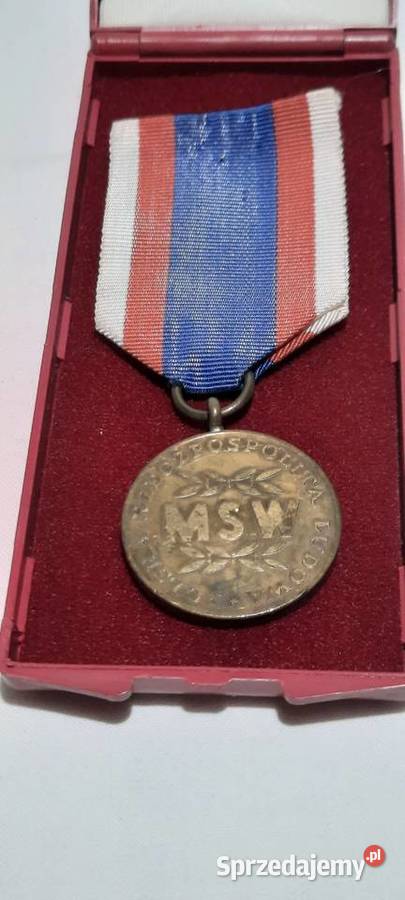 brązowy medal W służbie narodu legitymacja n10 mazowieckie Warszawa