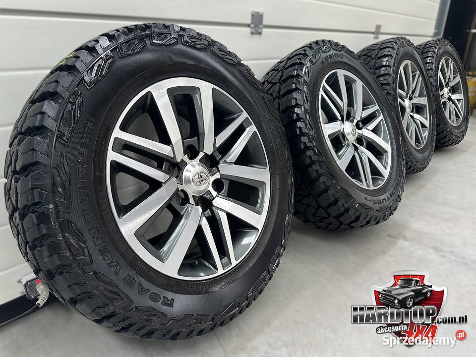 Komplet Kół felgi i opony OFFROAD 18 Toyota warmińsko-mazurskie Pasłęk