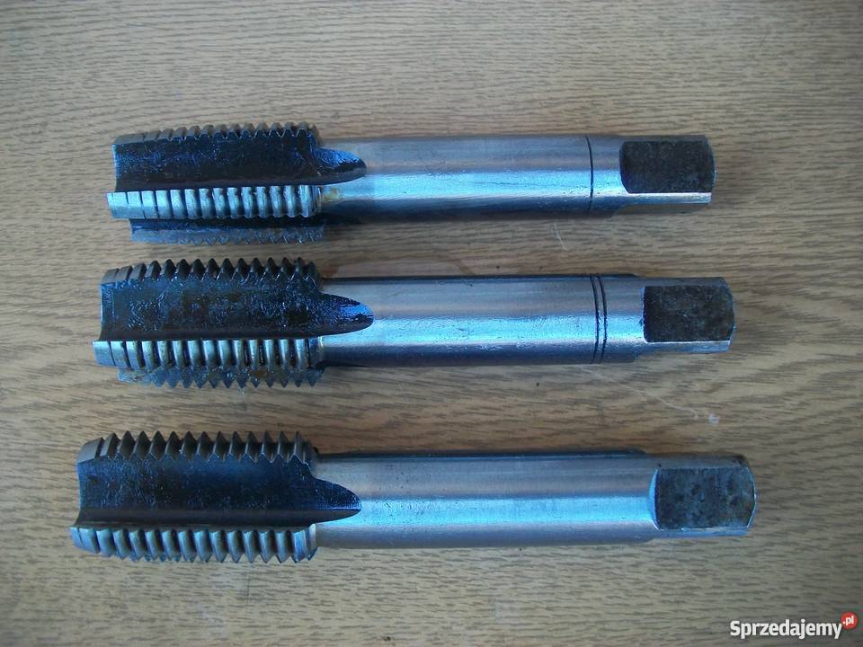 Gwintownik ręczny M22 komplet 3 sztuki