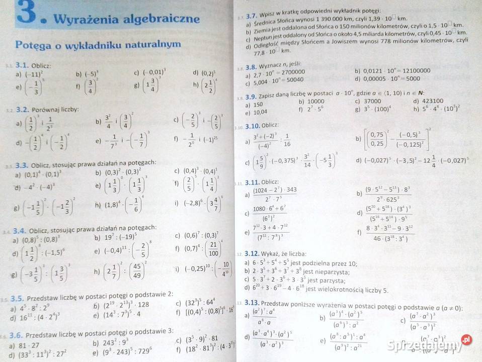 Matematyka kl 1 Zb zadań M Kurczab E Kurczab Chełm