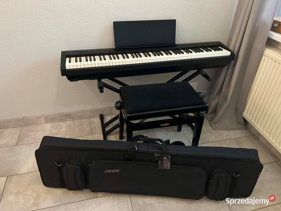 Zestaw ucznia Pianino Roland FP30 Pokrowiec Wiechlice