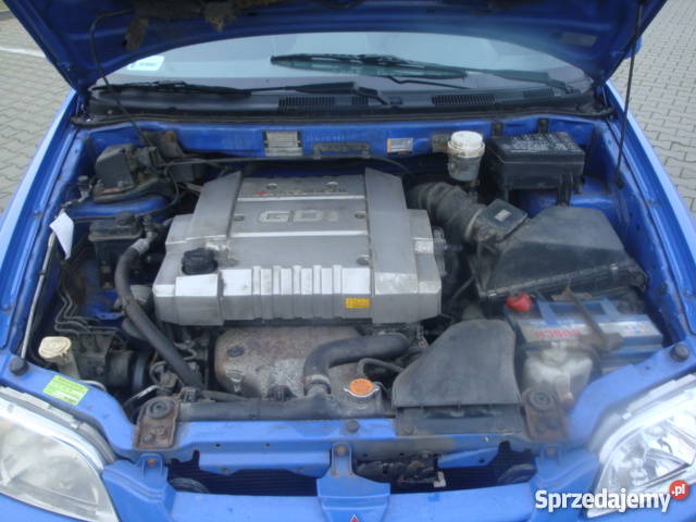 Mitsubishi Space Star 18 1999r zadbany 2000 niebieski Rzeszów sprzedam