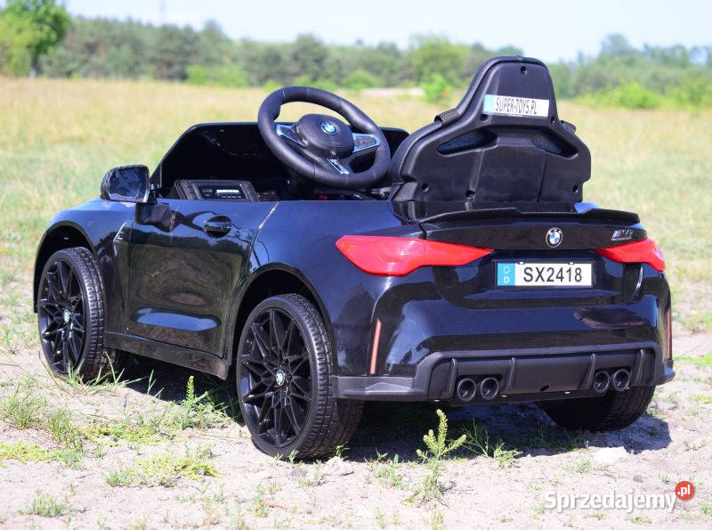 BAWIBUS Autko na akumulator BMW M4 sportowe auto żółty/złoty Myszków sprzedam