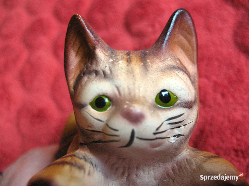 KOT pręgowany 55 x 10 x 5 Figurka Harvey Knox Siedlce