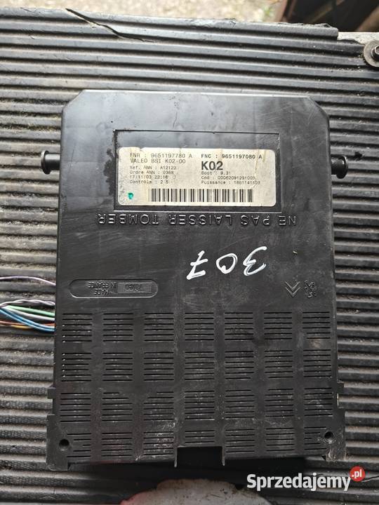 Moduł bsi pegueot 307 9651197080 A osobowe sprzedam