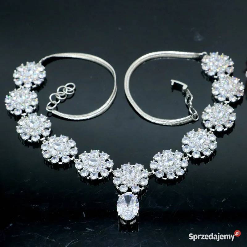 Naturalnyszlachetnymi SaphirCudowny naszyjnik Słupsk