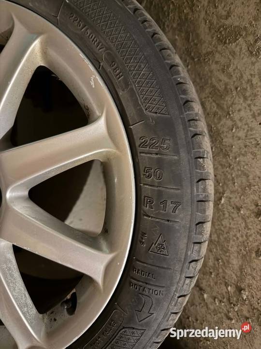 Oryginalne felgi Audi 17 5x112 komplet 4 OKAZJA Nisko