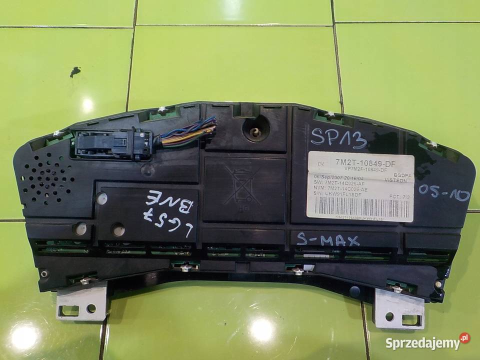 FORD S I MK1 20 TDCI 07r 5D licznik zegary osobowe mazowieckie