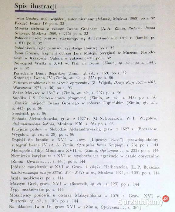Iwan IV Groźny Władysław Andrzej Serczyk Chełm sprzedam
