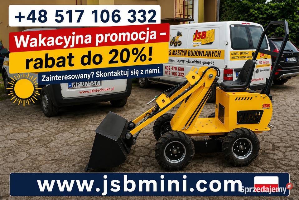 Nowa 2026 Mini Ładowarka kołowa z prostym