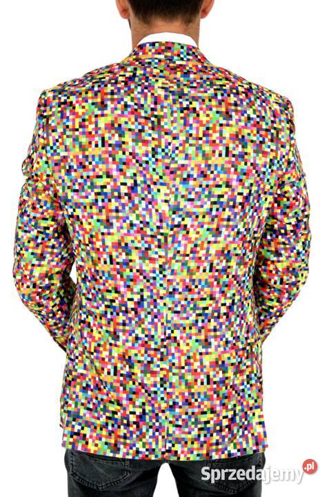 GIOVANNI PERA Marynarka Męska D608 piksele wielkopolskie Ostrów Wielkopolski