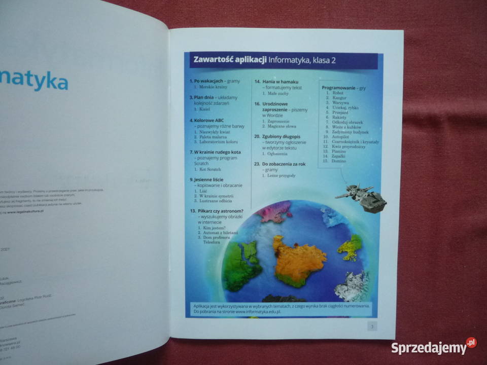Elementarz odkrywców 2 Informatyka klasa 2 Nowa
