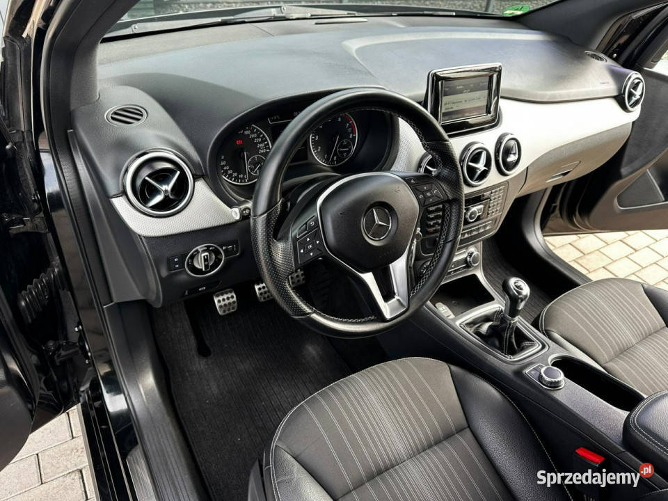 Mercedes B 200 2kplkół Półskóra Grzane fotele Mercedes-Benz Kąty Opolskie