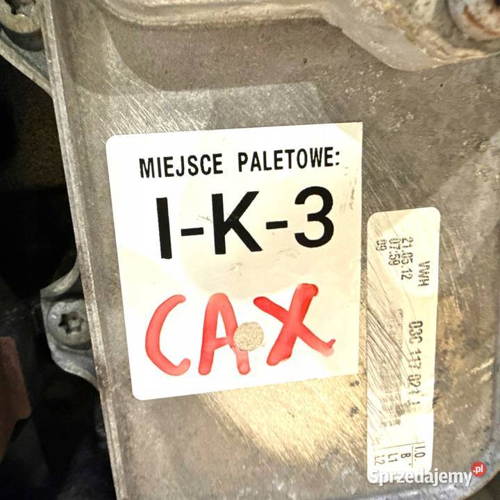 SILNIK CAX CAXC Audi A3 II 8P Skoda Superb II Chełm sprzedam