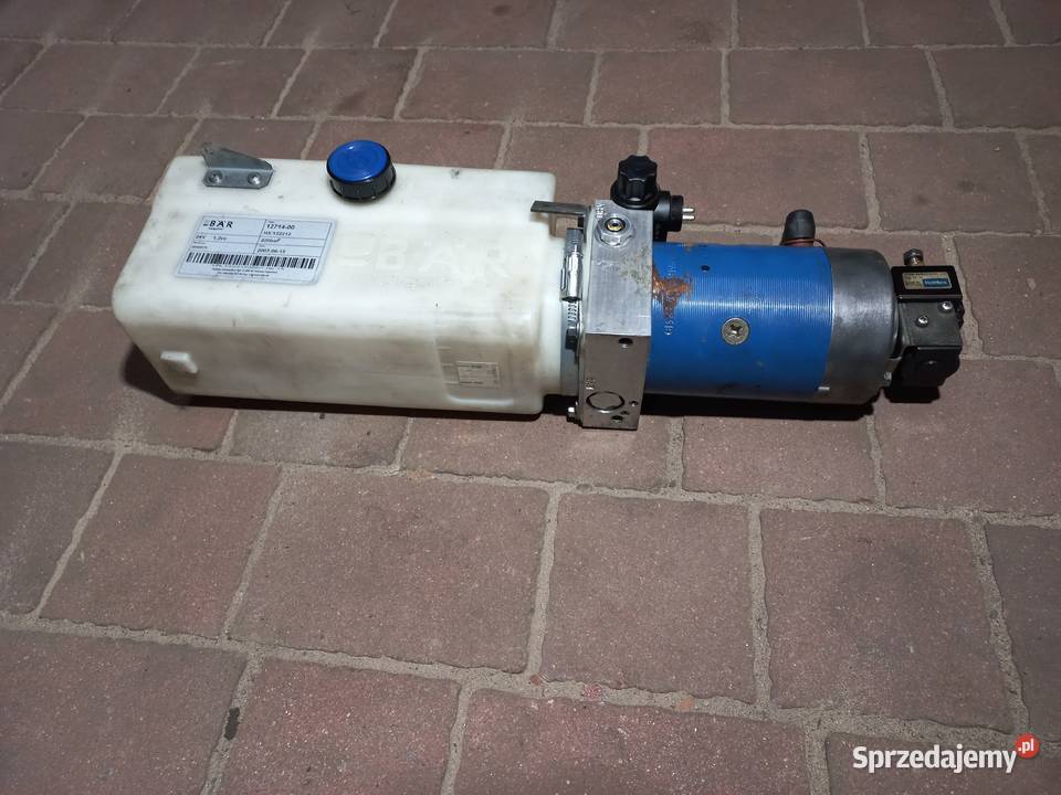 Pompa silnik 24V agregat hydrauliczny winda Bar Przykona