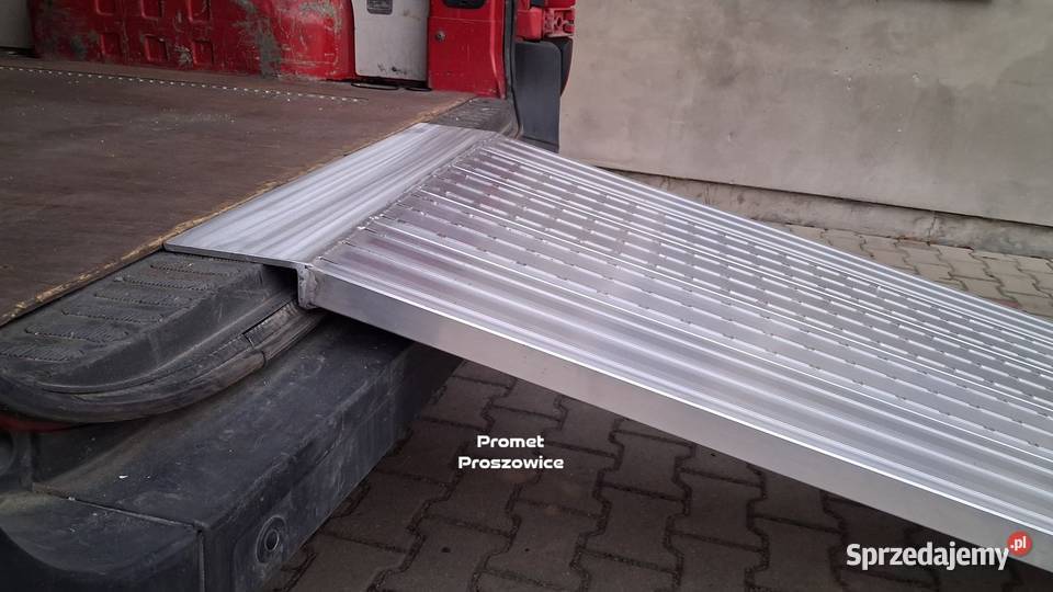 Rampa Aluminiowa 300 x 80 Panelowa Płaska Najazd Proszowice