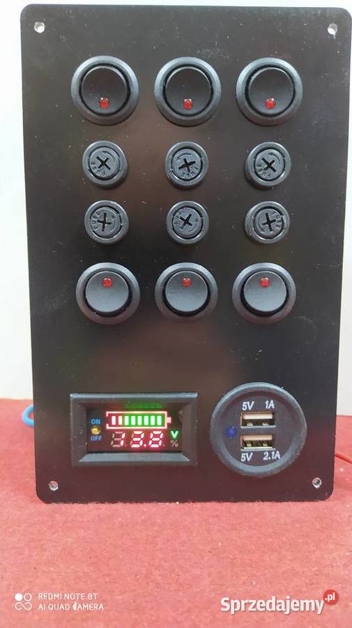 Tablica centralka panel elektryczny rozdzielnia Iława