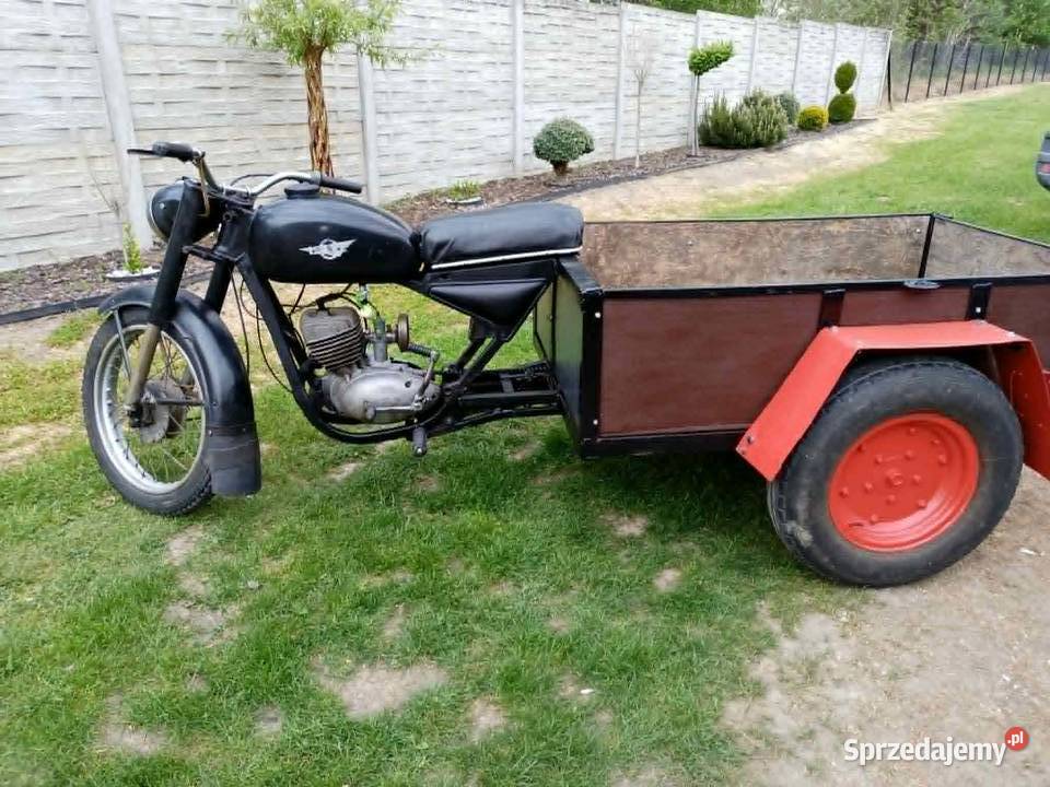 WSK 125 Trójkołowiec Sprawny Łańcut
