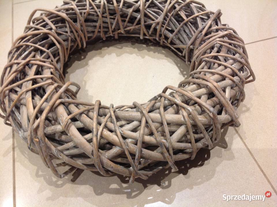 Wianek Ratanowy Wiklinowy Duży lubuskie Nowa Sól sprzedam