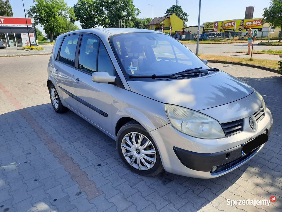 Renault scenic 2004 19 dci 120 6 biegowy tempomat pomorskie Człuchów