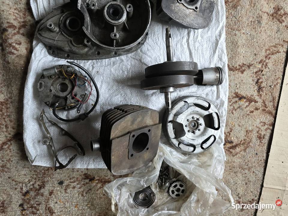 BIAŁY KRUK Silnik WSK 125 fabrycznie nowy NOS podkarpackie Podgrodzie