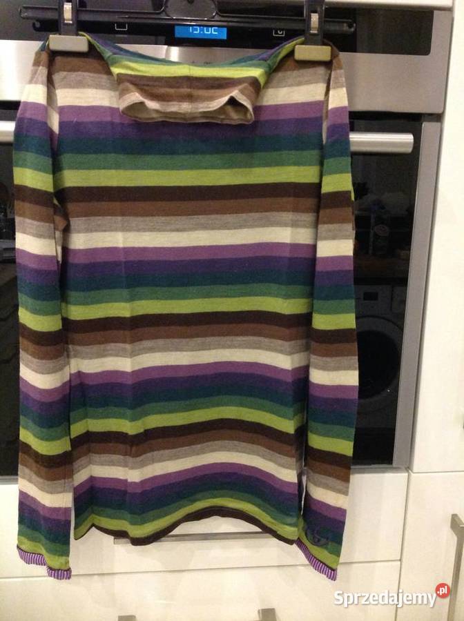 Cienki Golf damski BLU BYBLOS SM Paski długi lubuskie Nowa Sól