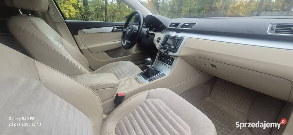 Passat B7 20TDI Manual 140 Skóra Navi STAN wielofunkcyjna kierownica mazowieckie Nasielsk