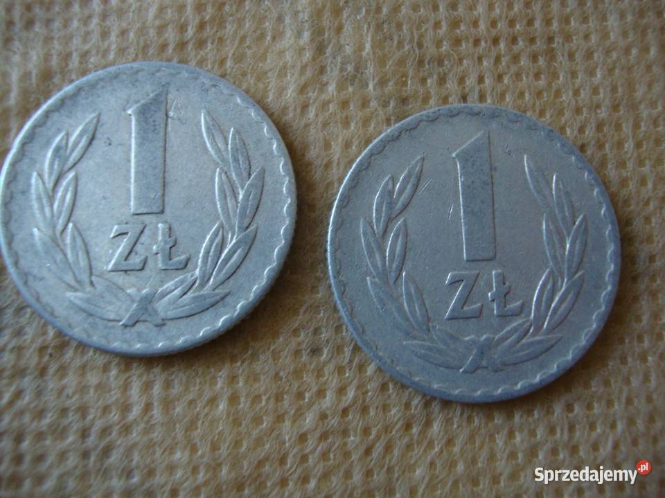 moneta 1 zł; 1974