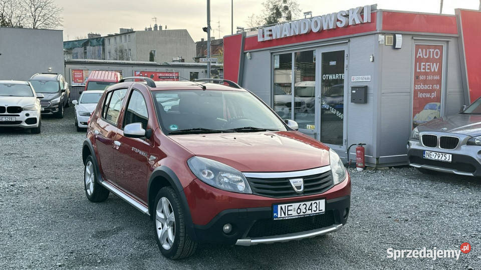 Dacia Sandero Stepway 16 Benzyna Zarejestrowany czujnik parkowania Elbląg sprzedam