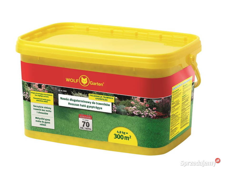Nawóz do trawy WOLFGarten LDA 300 Tuchom sprzedam