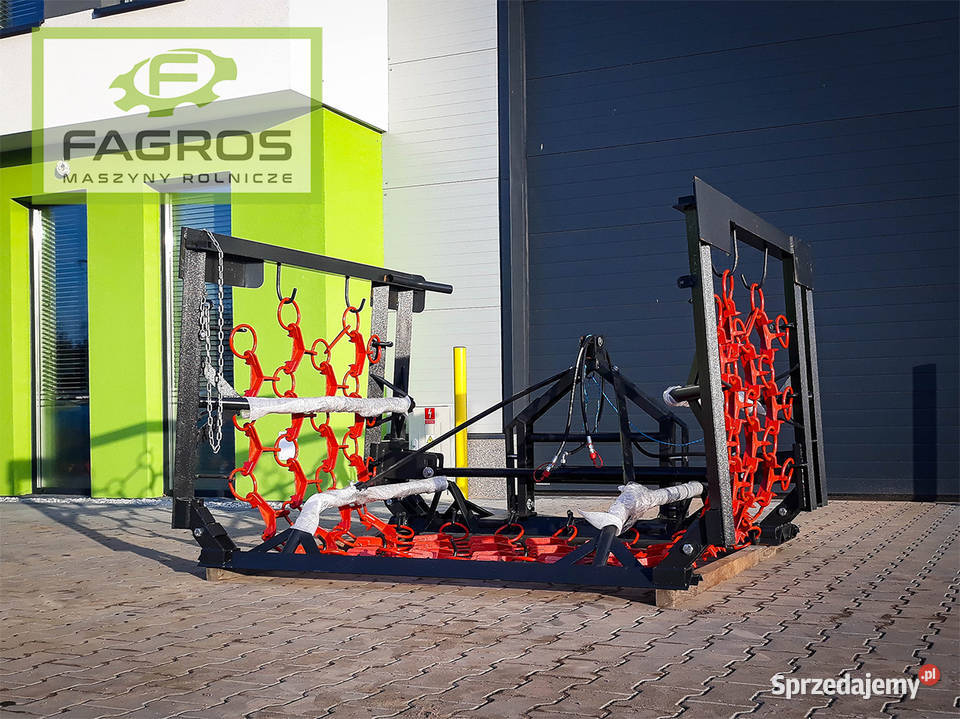 Nowa Włóka ŁĄKOWA polowa brona hydrauliczna RATY nieuszkodzony Maków Mazowiecki