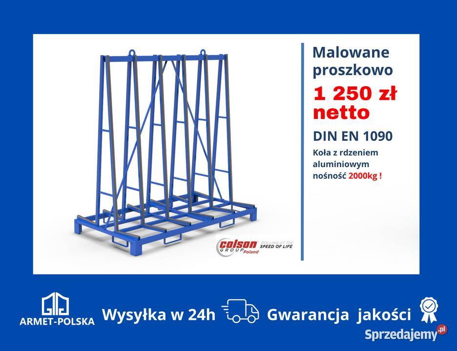 Stojak transportowy do szkła szyb okien A Opole sprzedam