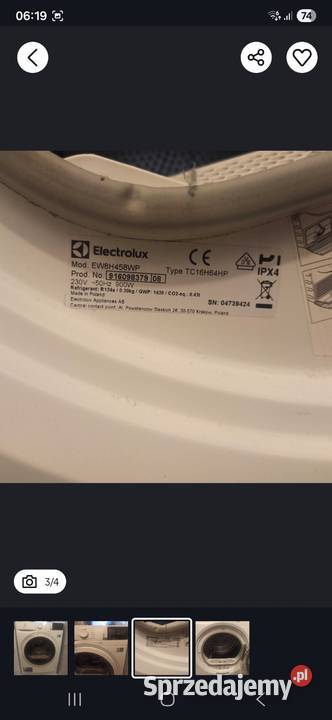 Suszarka Electrolux seria 800 8