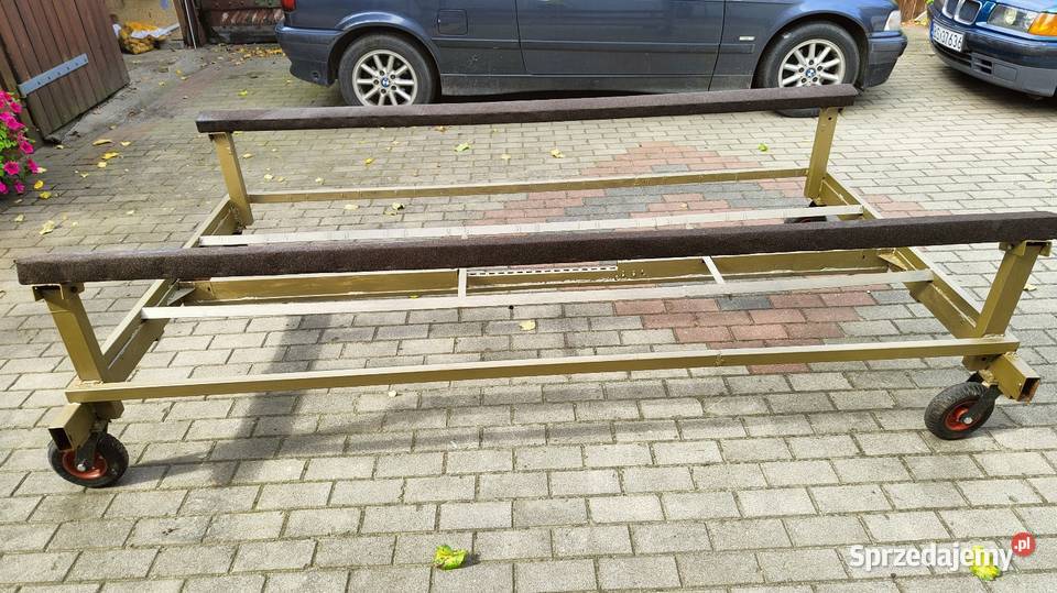 Wózek stojak do łodzi motorowej jachtu podlaskie Augustów