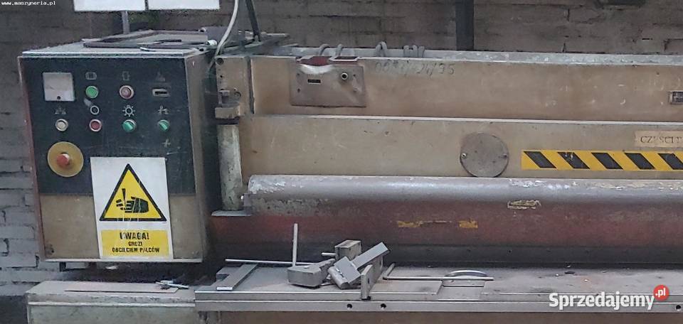 Nożyce gilotynowe STROJARNE PIESOK NTC 25004 Produkcja Jelenia Góra