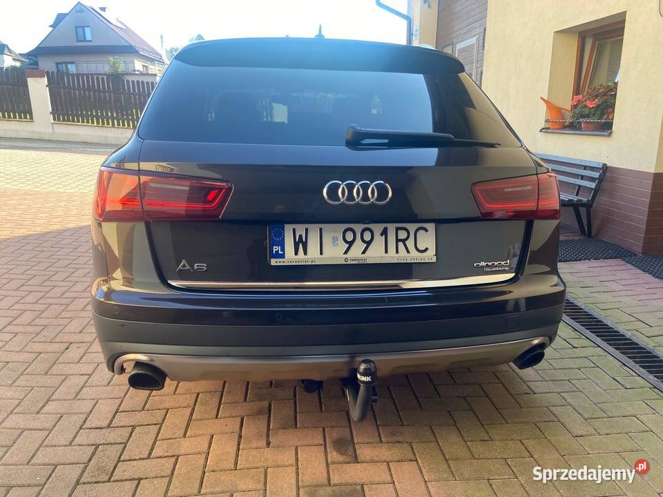 Bez wkładu zadbany gwarancji hak FV23 367200km A6 Allroad małopolskie Kraków