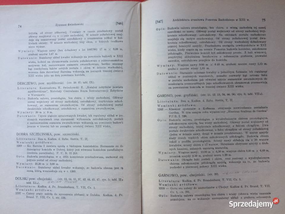 3008 Architektura Granitowa Pomorza Zach W XIII Szczecin