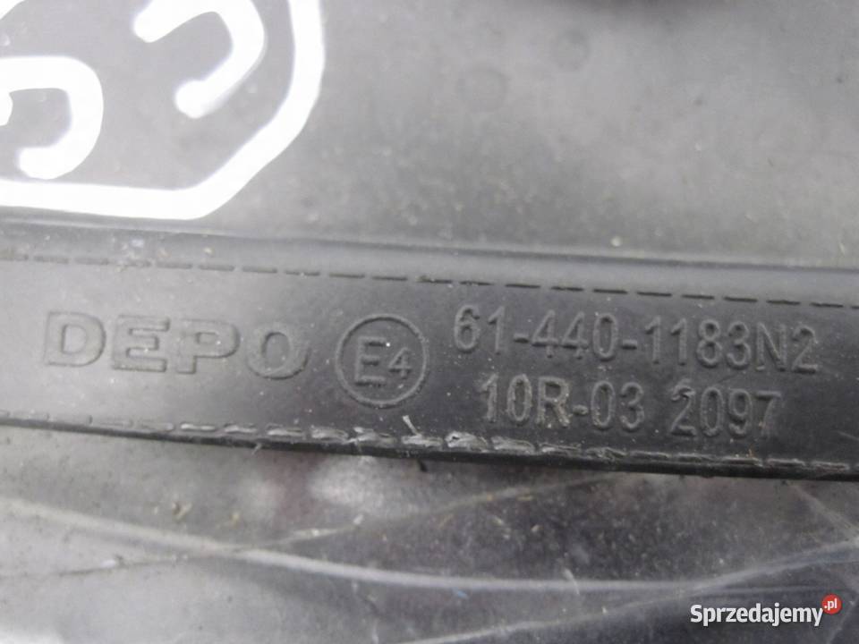 SCIROCCO III 10r lampa prawy przód 614401183N2 sprzedam