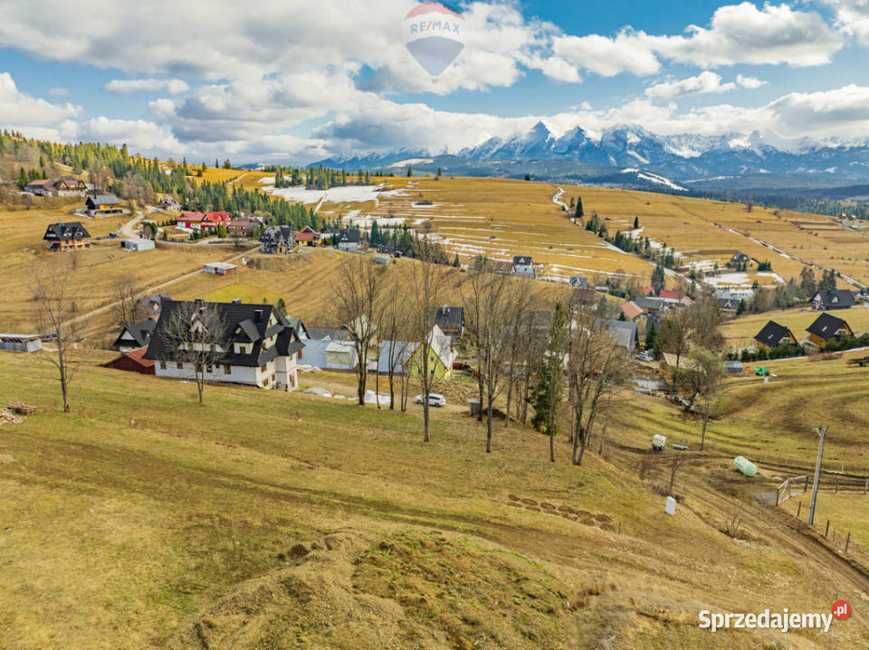 DZIAŁKA Z PANORAMĄ TATR 1070 m Rzepiska sprzedam