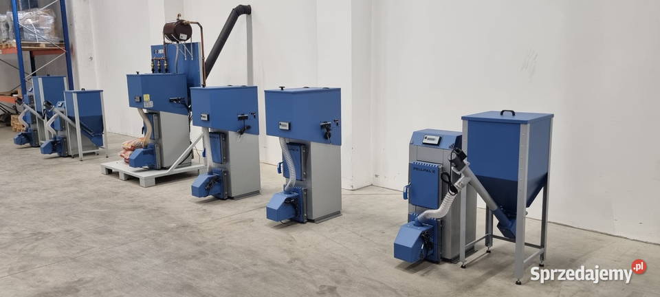 Kocioł piec co 18kW z podajnikiem na pellet sprzedam