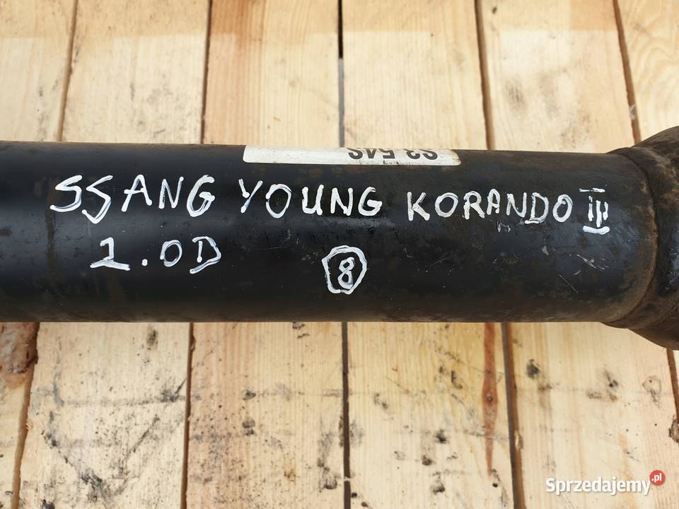 SsangYong Korando III 20 D PRZEDNI MOST PRZÓD osobowe Janów