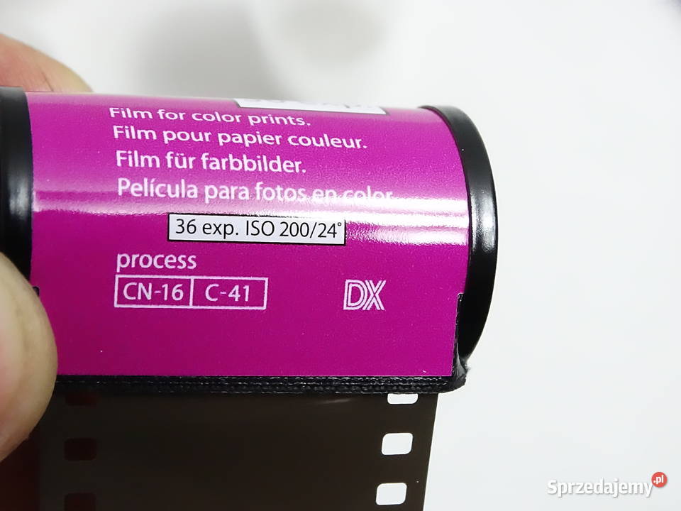Japoński UNIKAT Film 35mm AS Color 200 Schlecker Fotografia i Optyka Biłgoraj sprzedam